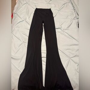 Aerie Offline Super Flare Black Leggings